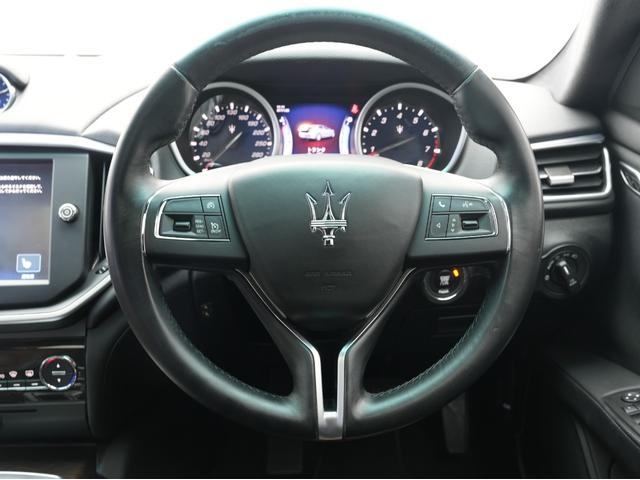 ギブリ ベースグレード 茶本革シート・サンルーフ・21inchアルミホイール・可変バルブ・ダウンサス・スモークテールレンズ・純正ナビ・フルセグTV・Bluetooth・バックカメラ・社外ドラレコ・ETC・オートライト(20枚目)