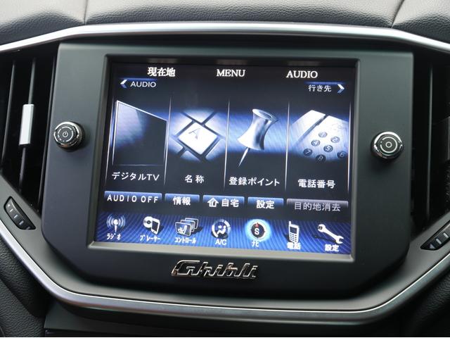 ギブリ ベースグレード 茶本革シート・サンルーフ・21inchアルミホイール・可変バルブ・ダウンサス・スモークテールレンズ・純正ナビ・フルセグTV・Bluetooth・バックカメラ・社外ドラレコ・ETC・オートライト(28枚目)