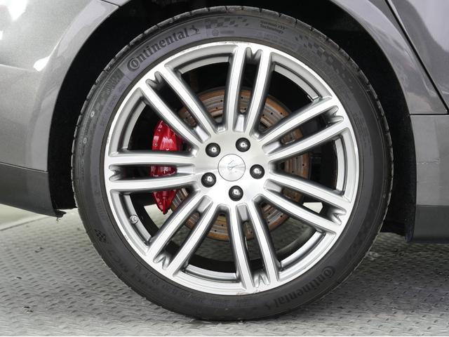 ギブリ ベースグレード ディーゼル・黒本革シート・レースチップサブコン・赤キャリパー・純正ナビ・フルセグ・Bluetooth・バックカメラ・クルーズコントロール・前方ドラレコ・後席フィルム・ETC・パドルシフト・オートライト(27枚目)