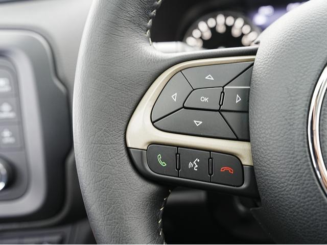 ジープ・レネゲード リミテッド 黒本革シート・サンルーフ・ステアリングヒーター・パワーシート・純正オーディオ・バックカメラ・Bluetooth・レーンキープ・BSM・後方ソナー・プライバシーガラス・シートヒーター・ETC・クルコン(52枚目)