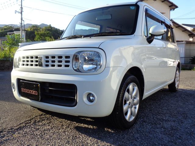 アルトラパン T Lパッケージ 4WD ICターボ 女性ワンオーナー禁煙車 ETC オートライト HID スマートキー フォグランプ LEDテール 電動格納ミラー シートヒーター スピーカーイルミ アルミホイール  オートエアコン(9枚目)