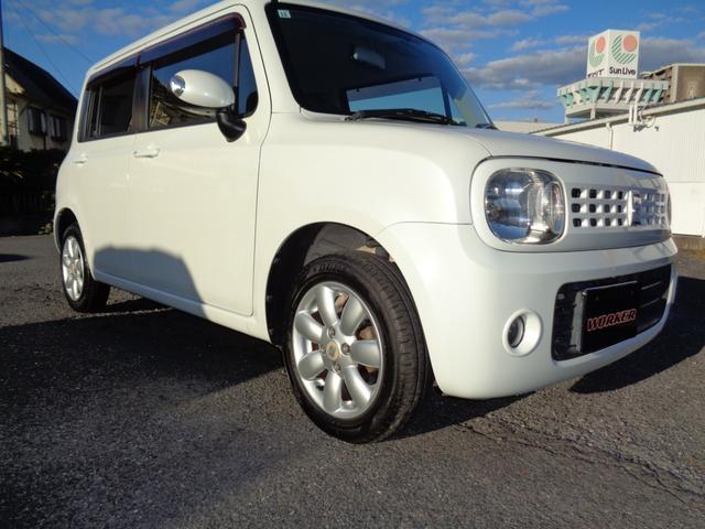 アルトラパン T Lパッケージ 4WD ICターボ 女性ワンオーナー禁煙車 ETC オートライト HID スマートキー フォグランプ LEDテール 電動格納ミラー シートヒーター スピーカーイルミ アルミホイール  オートエアコン(11枚目)