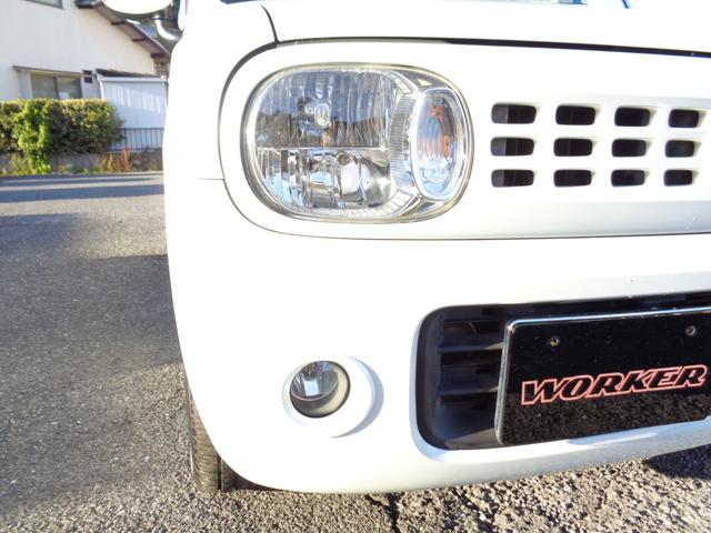 アルトラパン T Lパッケージ 4WD ICターボ 女性ワンオーナー禁煙車 ETC オートライト HID スマートキー フォグランプ LEDテール 電動格納ミラー シートヒーター スピーカーイルミ アルミホイール  オートエアコン(21枚目)