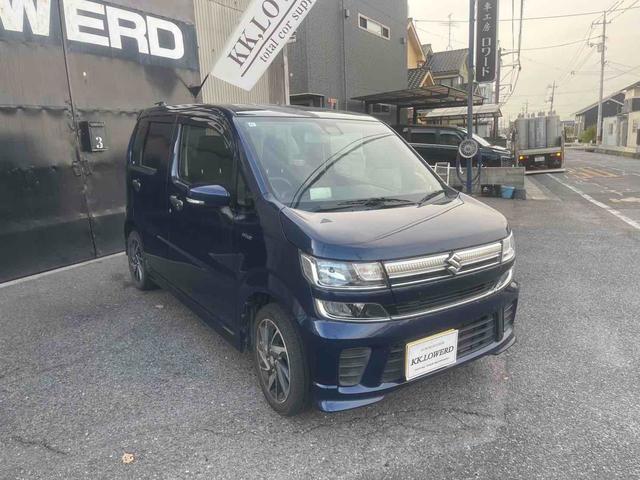 ワゴンR ハイブリッドFZ リミテッド ETC ナビ TV レーンアシスト 衝突被害軽減システム LEDヘッドランプ スマートキー アイドリングストップ 電動格納ミラー シートヒーター ベンチシート CVT 盗難防止システム ABS ESC(2枚目)