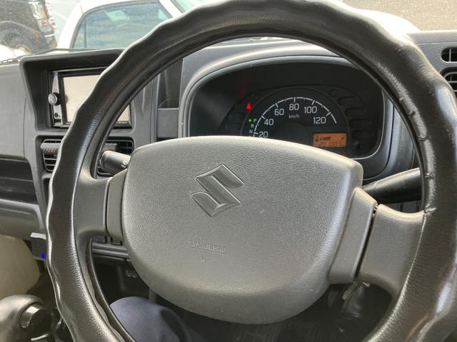 キャリイトラック ＫＣエアコン・パワステ　２ＷＤ　軽トラック　ＡＴ　ＥＴＣ　ナビ　アルミホイール　エアコン　運転席エアバッグ　助手席エアバッグ　ＣＤ　ＤＶＤ再生　Ｂｌｕｅｔｏｏｔｈ（2枚目）