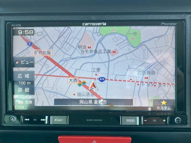 Ｎ－ＢＯＸカスタム Ｇ　ターボＳＳパッケージ　社外ナビ　フルセグ　Ｂｌｕｅｔｏｏｔｈ　Ｂカメラ　ビルトインＥＴＣ　両側電動スライド　シートヒーター　キセノンライト　ＬＥＤフォグ　シティブレーキ　クルコン　パドルシフト　半革シート　サイドＳＲＳ（9枚目）