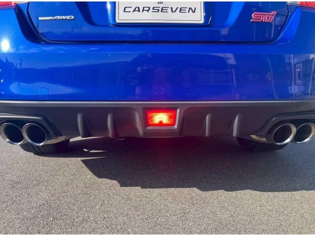 ＷＲＸ ＳＴＩ ＳＴＩ　社外ナビ　フルセグ　ＤＶＤ再生　Ｂカメラ　ＥＴＣ　ＵＳＢ充電ポート　ハーフレザーシート　サイドＳＲＳ　ＩＳＯＦＩＸ　ＬＥＤライト　オートライト　　レイズ１８インチ　ＳＴＩパフォーマンスマフラー　Ｆ型（61枚目）