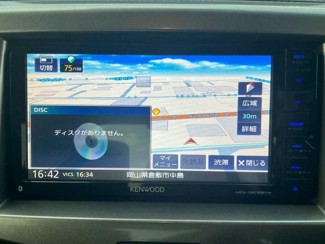 デリカD:2 ハイブリッドMX 社外ナビ フルセグ DVD再生 Bluetooth Bカメラ ETC 左パワースライド オートライト レーダークルーズ AAC シートヒーター シートバックテーブル サンシェード コーナーセンサー(9枚目)