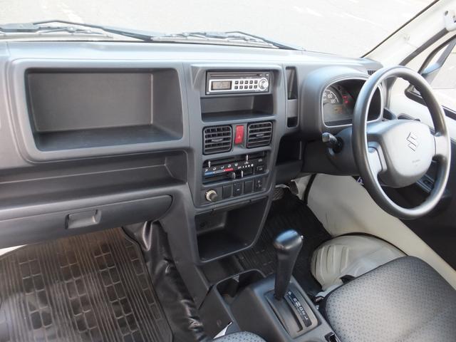 キャリイトラック 4WD◆AT車◆禁煙車◆エアコン◆パワステ◆パワーウインドウ◆純正キーレス◆運転席エアバッグ◆純正CDオーディオ◆リヤ障害物センサー◆車検R8年4月◆(5枚目)