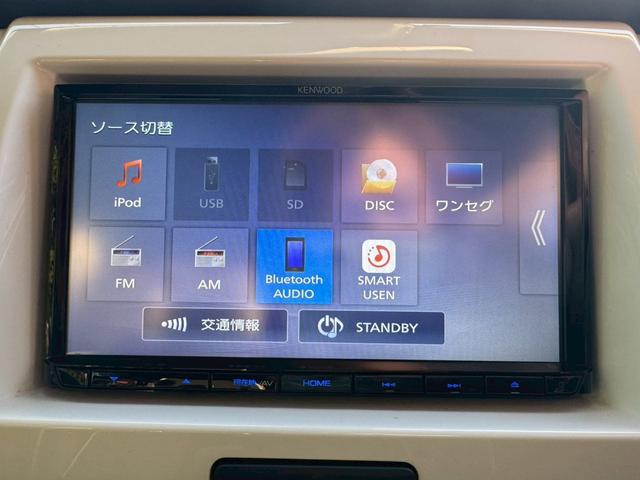 ハスラー Ｇ　禁煙車　衝突被害軽減システム　ＥＴＣ　ナビ　ＴＶ　Ｂｌｕｅｔｏｏｔｈ　ＣＤ　ＤＶＤ　オートエアコン　スマートキー　電動格納ミラー　ＡＷ１５インチ　シートヒーター　ＡＢＳ　横滑り防止装置（7枚目）