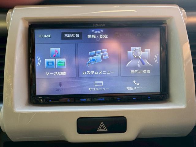 ハスラー Ｇ　禁煙車　衝突被害軽減システム　ＥＴＣ　ナビ　ＴＶ　Ｂｌｕｅｔｏｏｔｈ　ＣＤ　ＤＶＤ　オートエアコン　スマートキー　電動格納ミラー　ＡＷ１５インチ　シートヒーター　ＡＢＳ　横滑り防止装置（8枚目）
