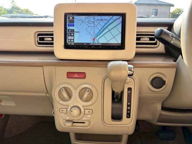 アルトラパン S 禁煙車 衝突被害軽減システム 前後ドライブレコーダー ETC ナビ バックカメラ フルセグTV Bluetooth CD DVD スマートキー HIDヘッドライト シートヒーター 横滑り防止装置(8枚目)