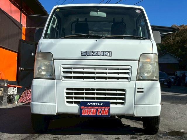 キャリイトラック KCエアコン・パワステ 5速MT エアコン パワーステアリング AM/FMラジオ 三方開(2枚目)