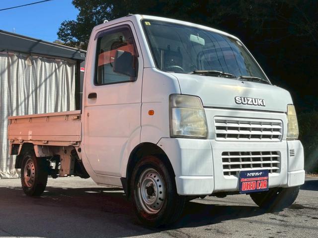 キャリイトラック KCエアコン・パワステ 5速MT エアコン パワーステアリング AM/FMラジオ 三方開(3枚目)