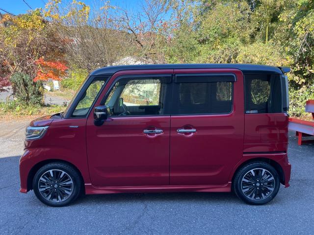 スペーシアカスタム ハイブリッドＸＳ　純正８インチナビ　ＴＶ　ＥＴＣ　両側電動スライドドア　全方向カメラ　ヘッドアップディスプレイ　スマートキー２個　ツートンカラー（5枚目）