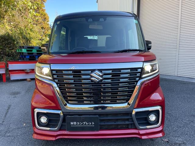 スペーシアカスタム ハイブリッドＸＳ　純正８インチナビ　ＴＶ　ＥＴＣ　両側電動スライドドア　全方向カメラ　ヘッドアップディスプレイ　スマートキー２個　ツートンカラー（28枚目）