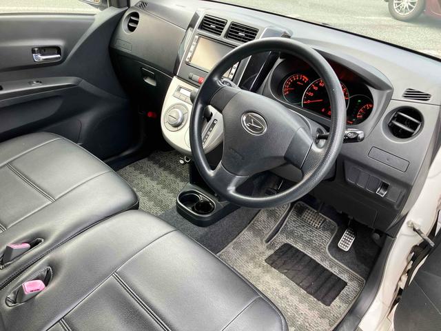 ミラカスタム X レザー調シートカバー LEDフォグランプ LEDライト(コーティング済み)前後ドライブレコーダー ナビ・ワンセグTV DVD再生 ETC(3枚目)