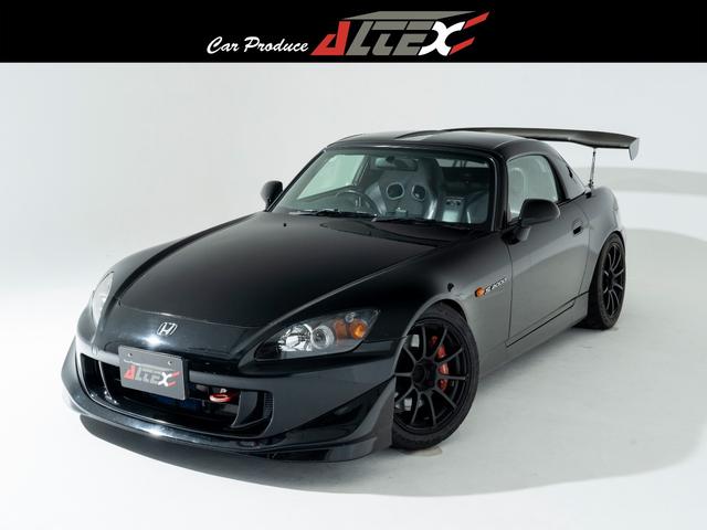 S2000 ベースグレード サーキット仕様 ワイヤースロットル仕様 無限製ハードトップとエキマニ VOLTEXのGTウイング ZEAL車高調 クスコLSD イケア製アッパーアーム ALTEX製 bremboブレーキキット(6枚目)