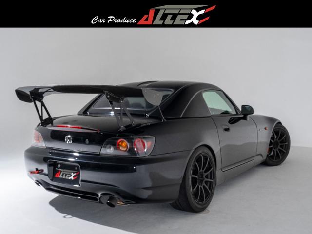 S2000 ベースグレード サーキット仕様 ワイヤースロットル仕様 無限製ハードトップとエキマニ VOLTEXのGTウイング ZEAL車高調 クスコLSD イケア製アッパーアーム ALTEX製 bremboブレーキキット(8枚目)
