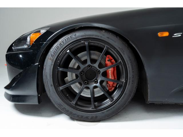 S2000 ベースグレード サーキット仕様 ワイヤースロットル仕様 無限製ハードトップとエキマニ VOLTEXのGTウイング ZEAL車高調 クスコLSD イケア製アッパーアーム ALTEX製 bremboブレーキキット(35枚目)