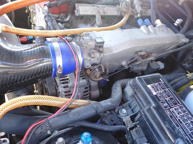 S2000 ベースグレード サーキット仕様 ワイヤースロットル仕様 無限製ハードトップとエキマニ VOLTEXのGTウイング ZEAL車高調 クスコLSD イケア製アッパーアーム ALTEX製 bremboブレーキキット(47枚目)