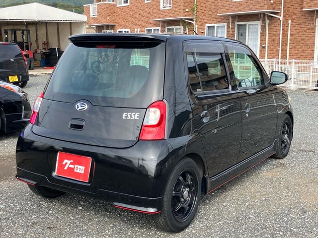 エッセ カスタム 5速MT 社外アルミホイール CD キーレスエントリー 社外エアークリーナー ローダウン(5枚目)