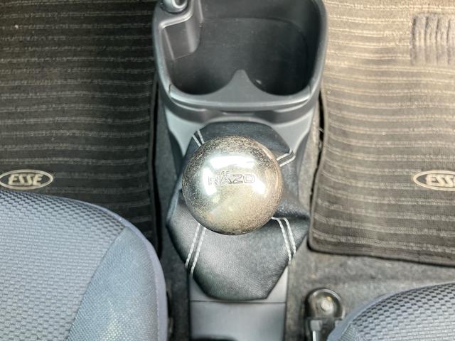 エッセ カスタム 5速MT 社外アルミホイール CD キーレスエントリー 社外エアークリーナー ローダウン(16枚目)