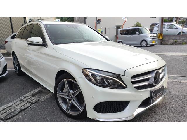 Cクラスステーションワゴン C200 ステーションワゴン スポーツ本革仕様 レーダーセーフティパッケージ ディストロニックプラス 前後ドラレコ 赤革シート ヘッドアップディスプレイ ブラインドスポット パワーバックドア AMG純正18インチ ミシュランタイヤ スペアキー(2枚目)