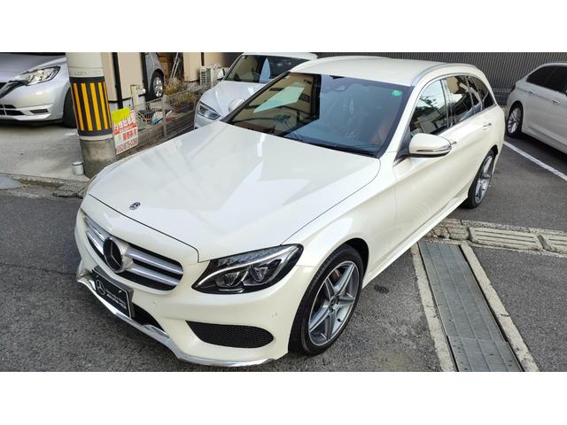 Cクラスステーションワゴン C200 ステーションワゴン スポーツ本革仕様 レーダーセーフティパッケージ ディストロニックプラス 前後ドラレコ 赤革シート ヘッドアップディスプレイ ブラインドスポット パワーバックドア AMG純正18インチ ミシュランタイヤ スペアキー(9枚目)