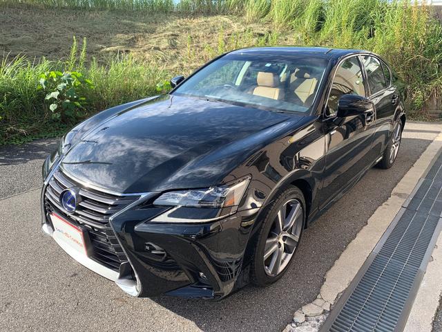 GS300h Iパッケージ 3眼LEDヘッドライト&フォグ ブラウン本革シート(5枚目)