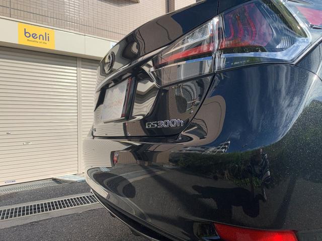 GS300h Iパッケージ 3眼LEDヘッドライト&フォグ ブラウン本革シート(24枚目)