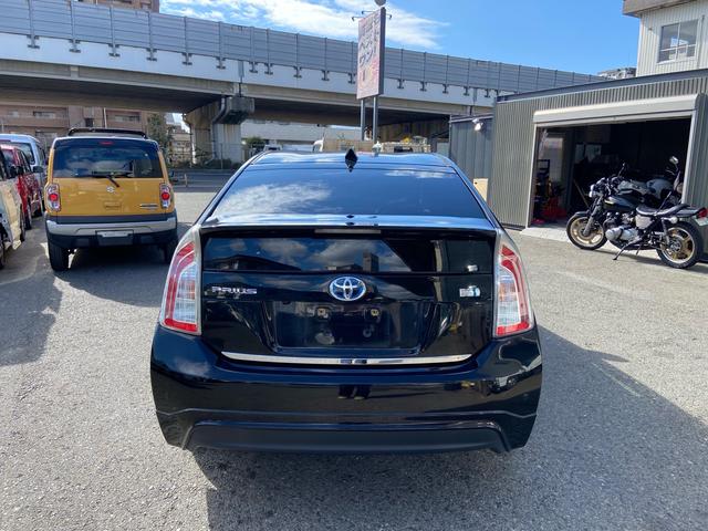 プリウス Sツーリングセレクション 30系後期モデル/車検2年付き/ALPINEビックエックスナビTV/バックカメラ/Bluetooth/コーナーセンサー/ETC/LEDヘッドライト/スマートキー/純正17インチアルミ(3枚目)