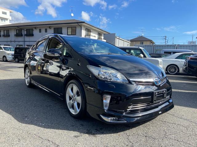 プリウス Sツーリングセレクション 30系後期モデル/車検2年付き/ALPINEビックエックスナビTV/バックカメラ/Bluetooth/コーナーセンサー/ETC/LEDヘッドライト/スマートキー/純正17インチアルミ(6枚目)