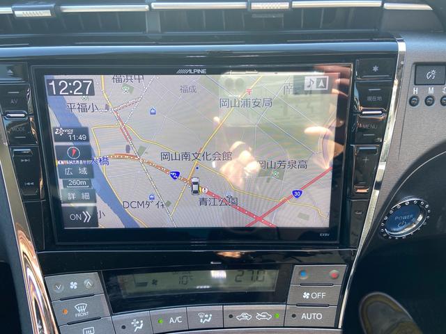 プリウス Sツーリングセレクション 30系後期モデル/車検2年付き/ALPINEビックエックスナビTV/バックカメラ/Bluetooth/コーナーセンサー/ETC/LEDヘッドライト/スマートキー/純正17インチアルミ(10枚目)