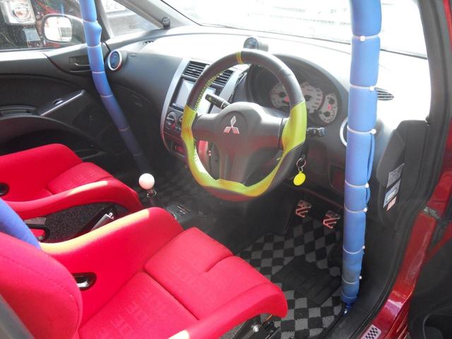 コルト ラリーアート　バージョンＲレカロエディション　フルバケシート・ロールバー車検適合（13枚目）