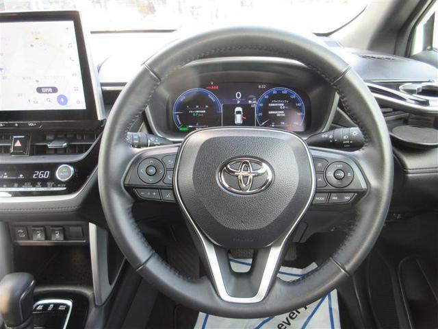 カローラクロス ハイブリッド　Ｚ　フルセグ　メモリーナビ　バックカメラ　衝突被害軽減システム　ＥＴＣ　ドラレコ　ＬＥＤヘッドランプ　ワンオーナー　記録簿（5枚目）