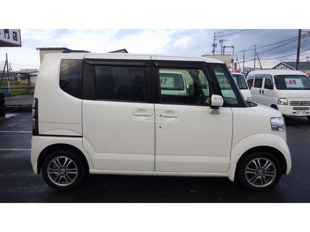 N-BOX G ターボSSパッケージ 4WD ターボ オートエアコン 純正ギャザーズナビ ワンセグ Bluetooth クルーズコントロール 両側パワースライド HID シートヒーター(4枚目)