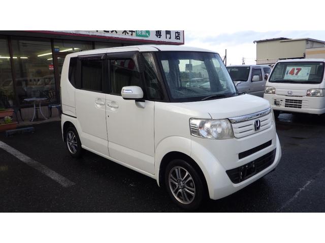 N-BOX G ターボSSパッケージ 4WD ターボ オートエアコン 純正ギャザーズナビ ワンセグ Bluetooth クルーズコントロール 両側パワースライド HID シートヒーター(6枚目)