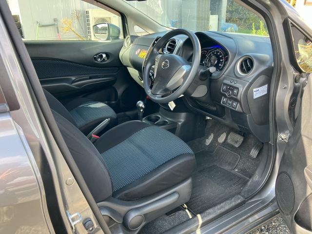 ノート Ｘ　ＤＩＧ－Ｓ　全周囲カメラ　ナビ　ＴＶ　クリアランスソナー　レーンアシスト　衝突被害軽減システム　オートライト　スマートキー　アイドリングストップ　電動格納ミラー　ＣＶＴ　盗難防止システム　衝突安全ボディ　ＡＢＳ（27枚目）