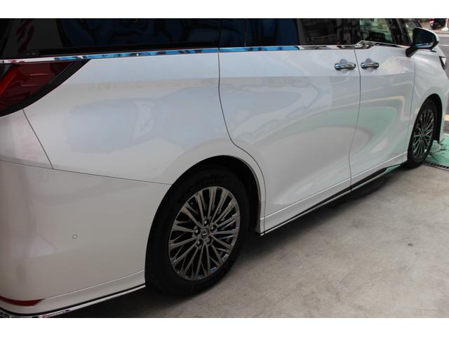 LM LM500h バージョンL ワンオーナー ドラレコ フロアマット モデリスタフルエアロ クールシャインキット フィルム貼り サンバイザー ボディーコーティング ロックナット ナンバーフレーム バックドアガーニッシュカップホルダー(33枚目)