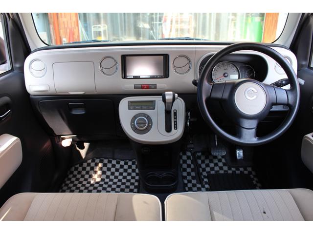 ミラココア カスタムＸ　リミテッド　下取り車　ナビ　ＥＴＣ　ブル―トゥース対応　ＤＶＤ　ＣＤ　チェッカーマット　バイザー　バックカメラ（55枚目）