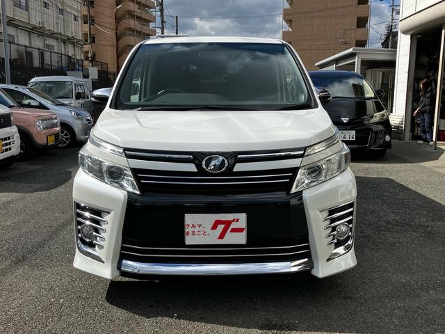 ヴォクシー ZS 煌 ワンオーナー 7人乗り 両側電動スライドドア ETC ナビ 後席モニター バックカメラ フルセグTV Bluetooth CD DVD HDMI LEDヘッドライト AW16インチ オートエアコン(2枚目)