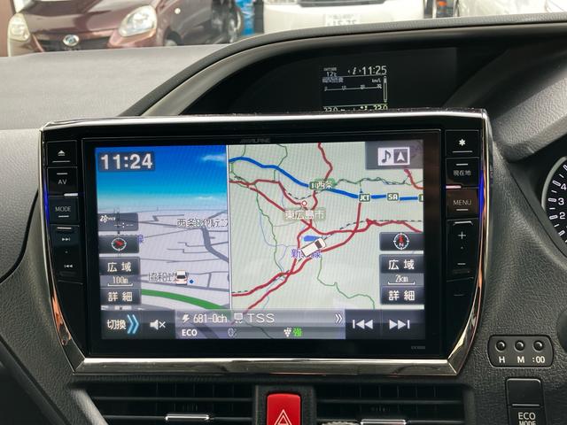 ヴォクシー ZS 煌 ワンオーナー 7人乗り 両側電動スライドドア ETC ナビ 後席モニター バックカメラ フルセグTV Bluetooth CD DVD HDMI LEDヘッドライト AW16インチ オートエアコン(8枚目)