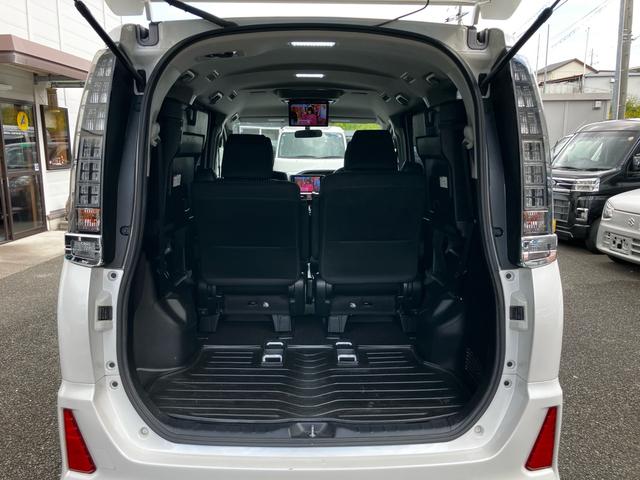 ヴォクシー ZS 煌 ワンオーナー 7人乗り 両側電動スライドドア ETC ナビ 後席モニター バックカメラ フルセグTV Bluetooth CD DVD HDMI LEDヘッドライト AW16インチ オートエアコン(28枚目)