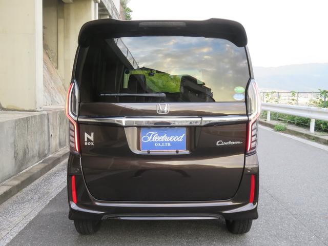 Ｎ－ＢＯＸカスタム Ｇ・ＥＸターボホンダセンシング　衝突被害軽減システム　前後ドライブレコーダー　バックカメラ　クリアランスソナー　後席フリップダウンモニター　ＴＶナビ　Ｂｌｕｅｔｏｏｔｈ　ＥＴＣ　両側電動スライドドア　スマートキー　プッシュスタート（55枚目）