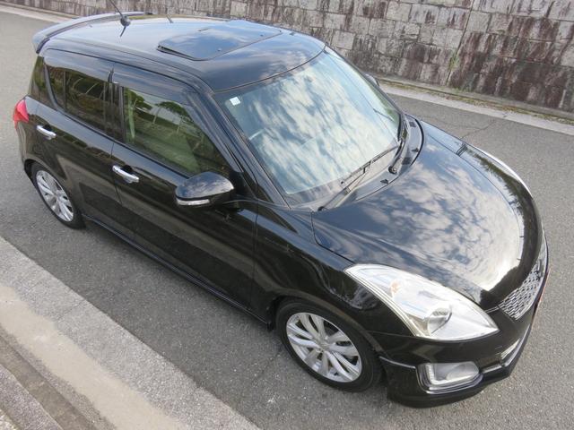 スイフト RS-DJE サンルーフ TVナビ ETC スマートキー プッシュスタート オートクルーズコントロール オートエアコン ローダウン(3枚目)