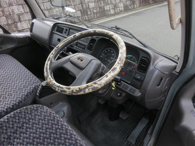 キャンター ロング全低床　ガッツ　ディーゼル　カスタム　オートエアコン　パワーウィンドウ　パワステ　モケットシート　両側電動格納＆調整ミラー　ＦＭラジオ　ブロンズガラス　集中ドアロック　排気ブレーキ　全車検時点検記録簿（14枚目）