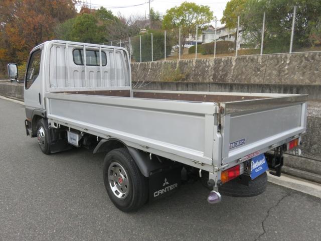 キャンター ロング全低床　ガッツ　ディーゼル　カスタム　オートエアコン　パワーウィンドウ　パワステ　モケットシート　両側電動格納＆調整ミラー　ＦＭラジオ　ブロンズガラス　集中ドアロック　排気ブレーキ　全車検時点検記録簿（33枚目）