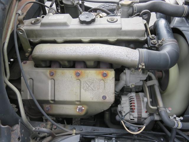 キャンター ロング全低床　ガッツ　ディーゼル　カスタム　オートエアコン　パワーウィンドウ　パワステ　モケットシート　両側電動格納＆調整ミラー　ＦＭラジオ　ブロンズガラス　集中ドアロック　排気ブレーキ　全車検時点検記録簿（41枚目）