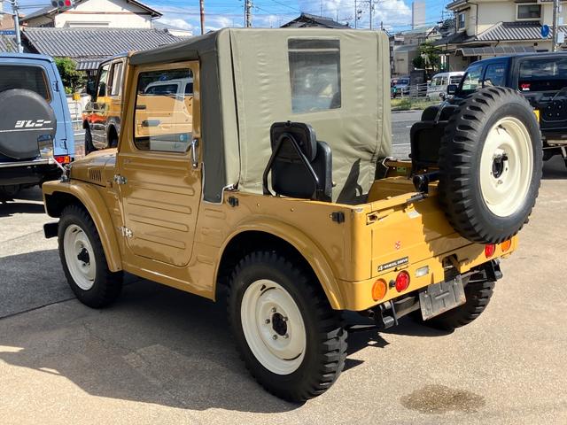 ジムニー 幌タイプ　ＳＪ１０　２ストロークエンジン　４ＷＤ　４速ＭＴ　背面タイヤ（17枚目）